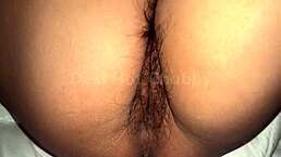 hey check this horny indian aunty's hairy tight pussy tease 🔥🍑