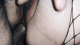 milf wife in stockings sneaks pov fuck with husband's big cock friend