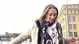 will tall blonde julia maze's saggy tits bounce in german scout cheating quickie fuck?