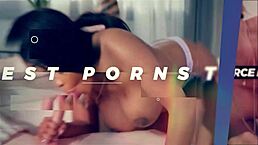 french babe deepthroats sloppy cock for mouthful cumshot