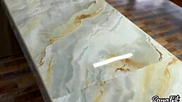 sayafit and anissa miller shove pool balls deep in big asses