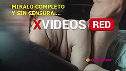 Fat mexican bbw milf wife rims and fucks compadre in motel cheating trailer