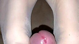 want my nylon feet stroking till i cumshot all over girlfriend's toes?