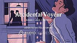 she fingers wet pussy watching neighbors fuck window roleplay