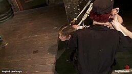 Ever tried hogtying a lesbian for that rough gagging deepthroat challenge?