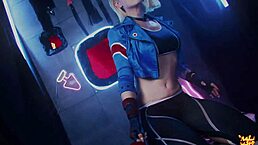 Glory Hole Cammy White Cosplay Oiled Up For Creampie Facial Cumshot Pov