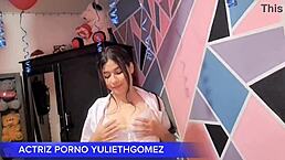 naughty girl teases short dress no panties ass grind homemade