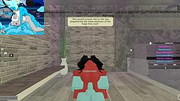 whoa, that demon is slamming her huge futa cock so deep!