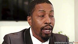 oh god, busty blonde secretary gia derza caught fingering hairy pussy on phone by boss isiah maxwell, now rubbing wet beaver on his desk!