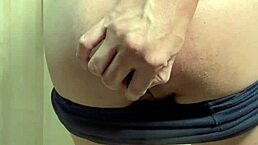 uniform maid in bloomers tennis skirt endures anal nipple training