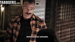 sons gf i always wondered what your old cock tastes like deepthroat sideways fuck