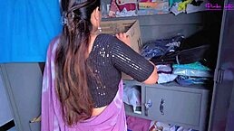 Desi Maid Caught Stealing Panties Hubby Pounds Hairy Pussy Doggystyle Hindi