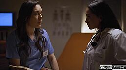 Latina doc seducin nurse to lick pussy an stay outta trouble damn