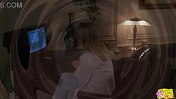 Two Stunning Blondes in Lingerie Lick Tits and Pussy in Vintage Lesbian Kiss Fest