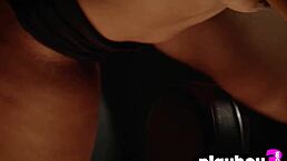 jenna foxx's heart pounds but her curvy ebony ass keeps shaking on