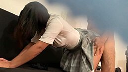 i left niece alone home with professor voyeur party upskirt!