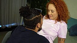 overwhelming bliss as fiery redhead squirts in rough ecstasy waves