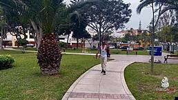 colombian milf bodybuilder rides muscular cock cowgirl in steamy yoga bed routine