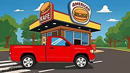 beloved wife sneaks big black cock fun while hubby's away in this cartoon compilation