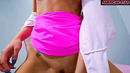 Corno calls street guy to fuck his wife doggystyle part 2, she loves that huge cock bending over.