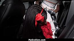 my pervy stepdad fucks me as soon as he returns home